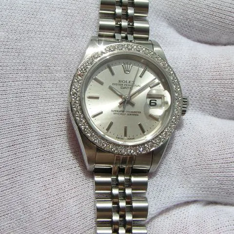 Rolex Lady-Datejust 79174 26mm Yellow gold and Stainless steel Silver 3