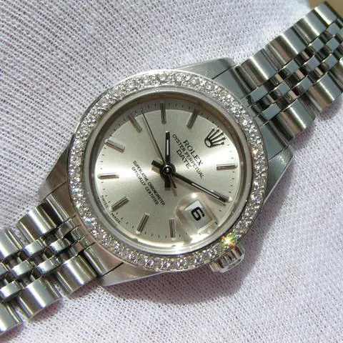 Rolex Lady-Datejust 79174 26mm Yellow gold and Stainless steel Silver 4