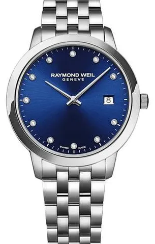 Raymond Weil Toccata 34mm Stainless steel Blue