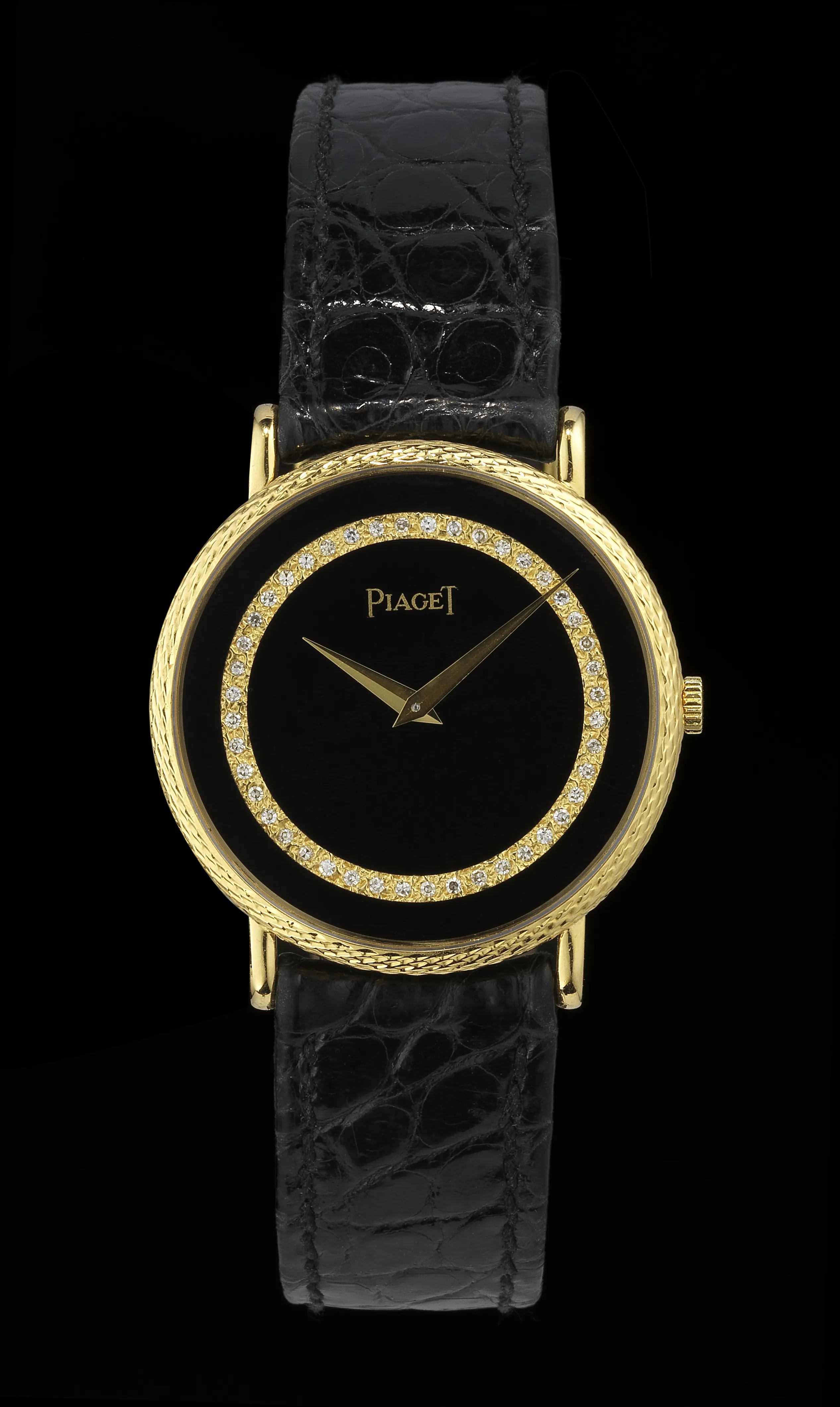 Piaget Ronde 30mm Yellow gold and Diamond Black