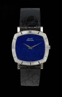 Piaget White gold Blue