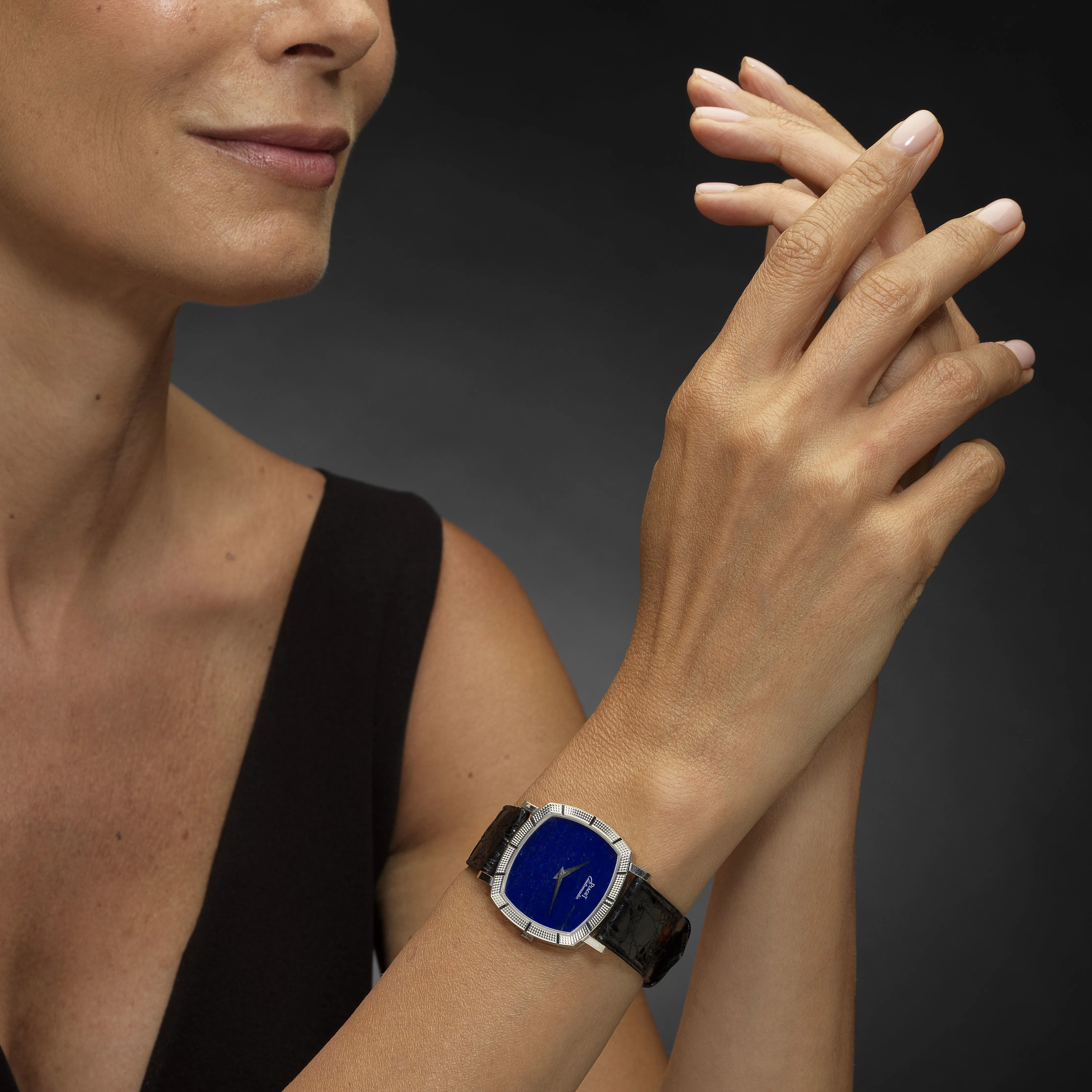 Piaget 30mm White gold Lapis lazuli 1