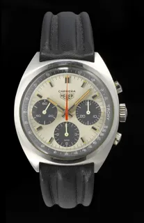 Heuer Carrera Steel Silver