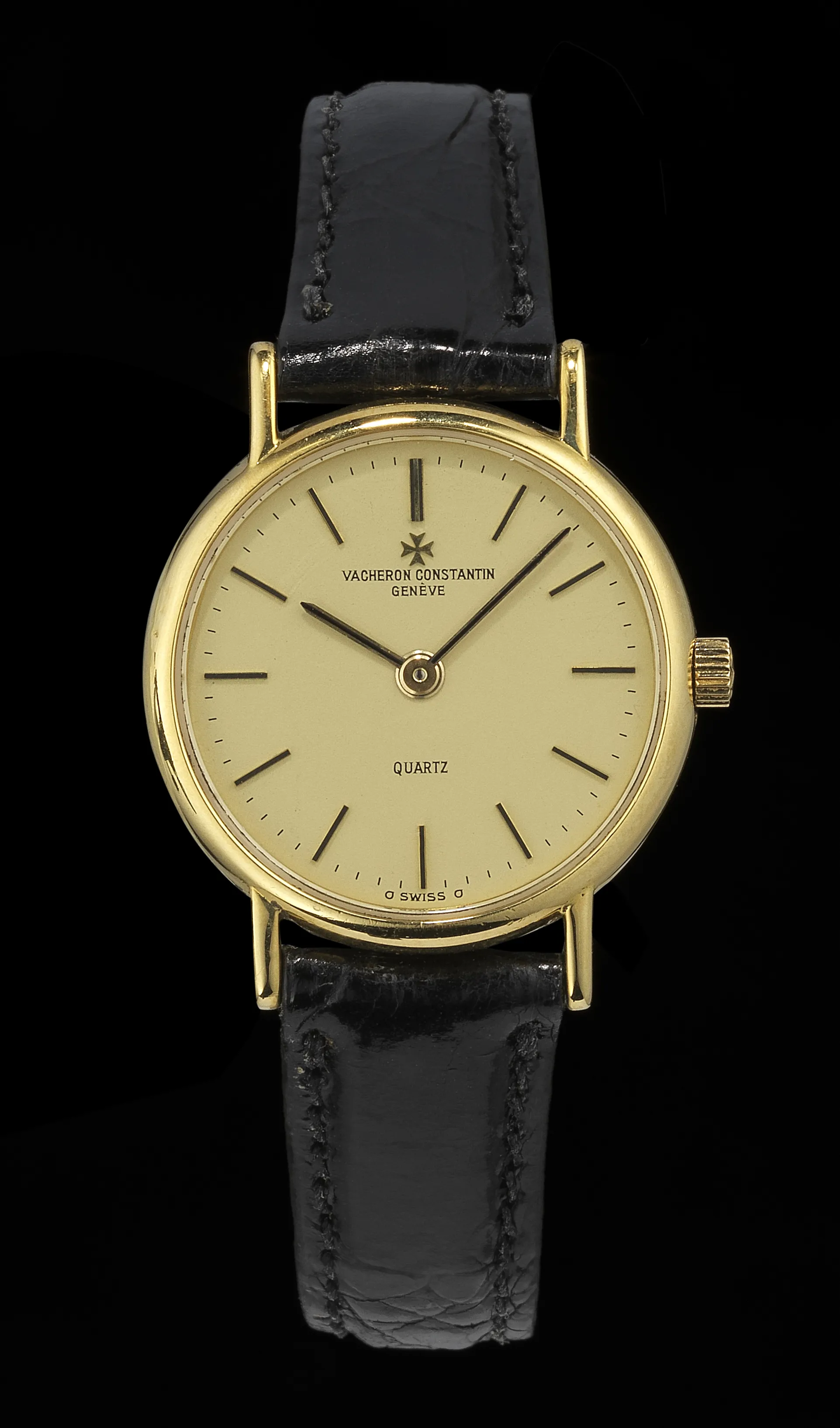 Vacheron Constantin 24mm Yellow gold Cream