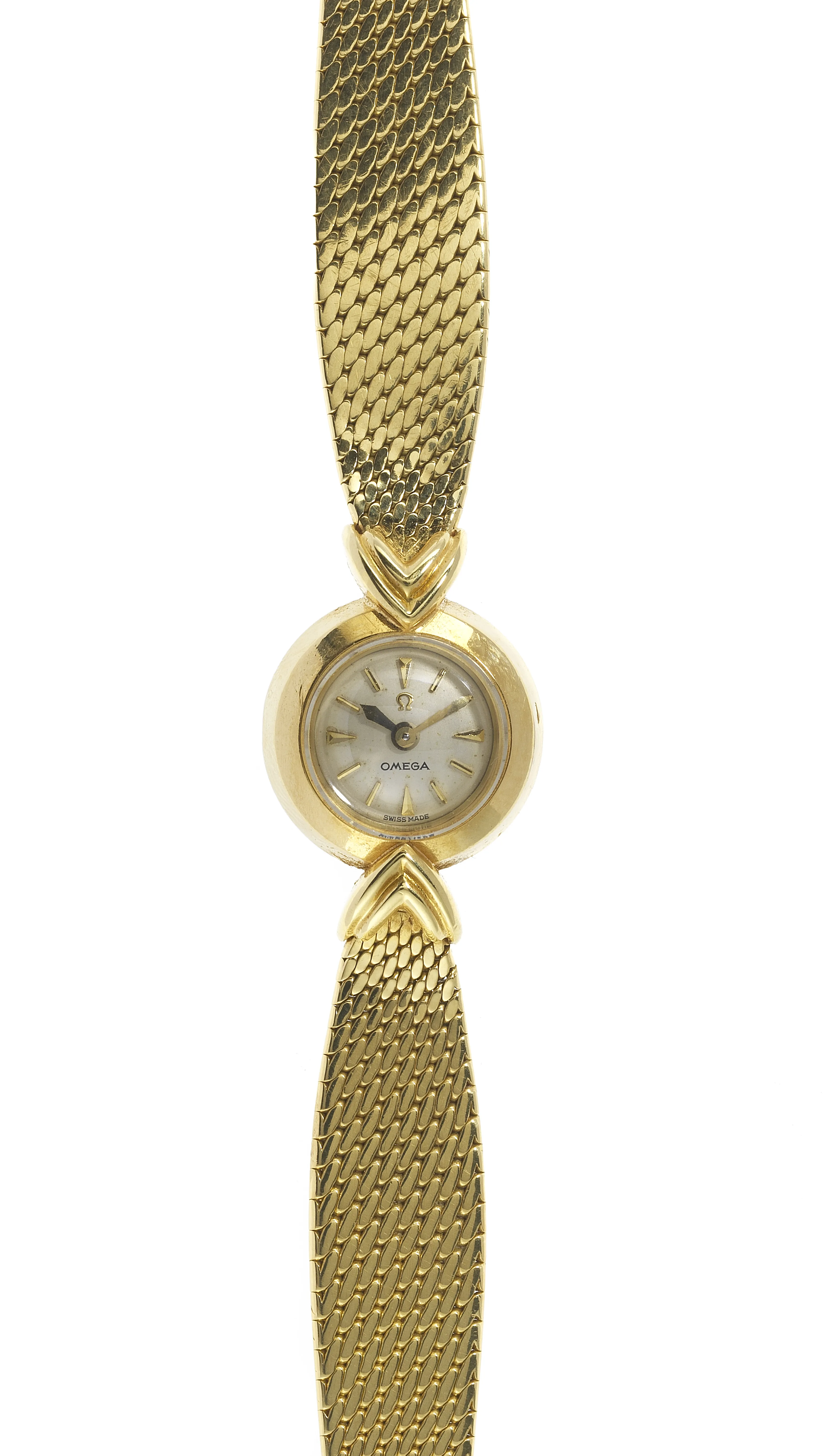 Omega 15mm Yellow gold Gray