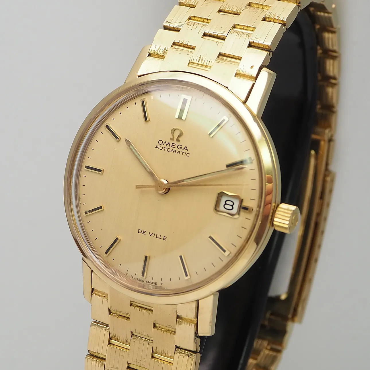 Omega Seamaster 14770 35mm Yellow gold 1