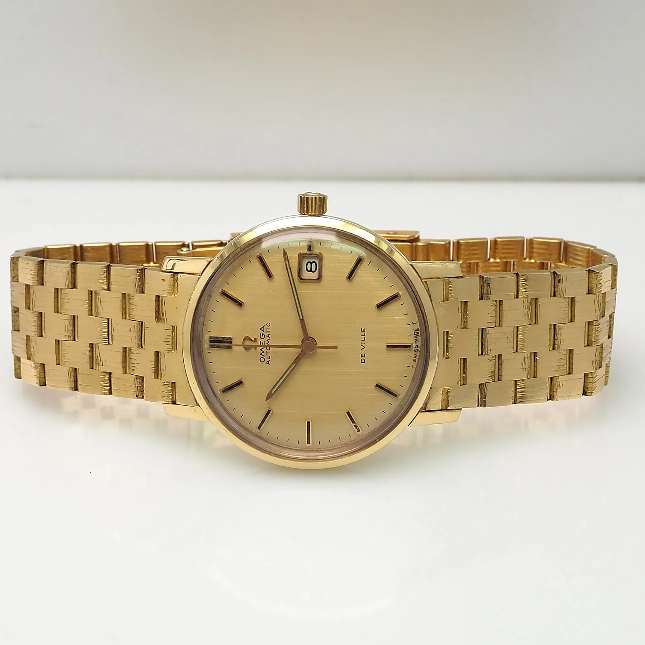 Omega Seamaster 14770 35mm Yellow gold 12