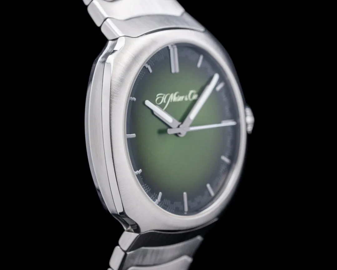 H. Moser & Cie. Streamliner 6200-1200 40mm Stainless steel Green 1