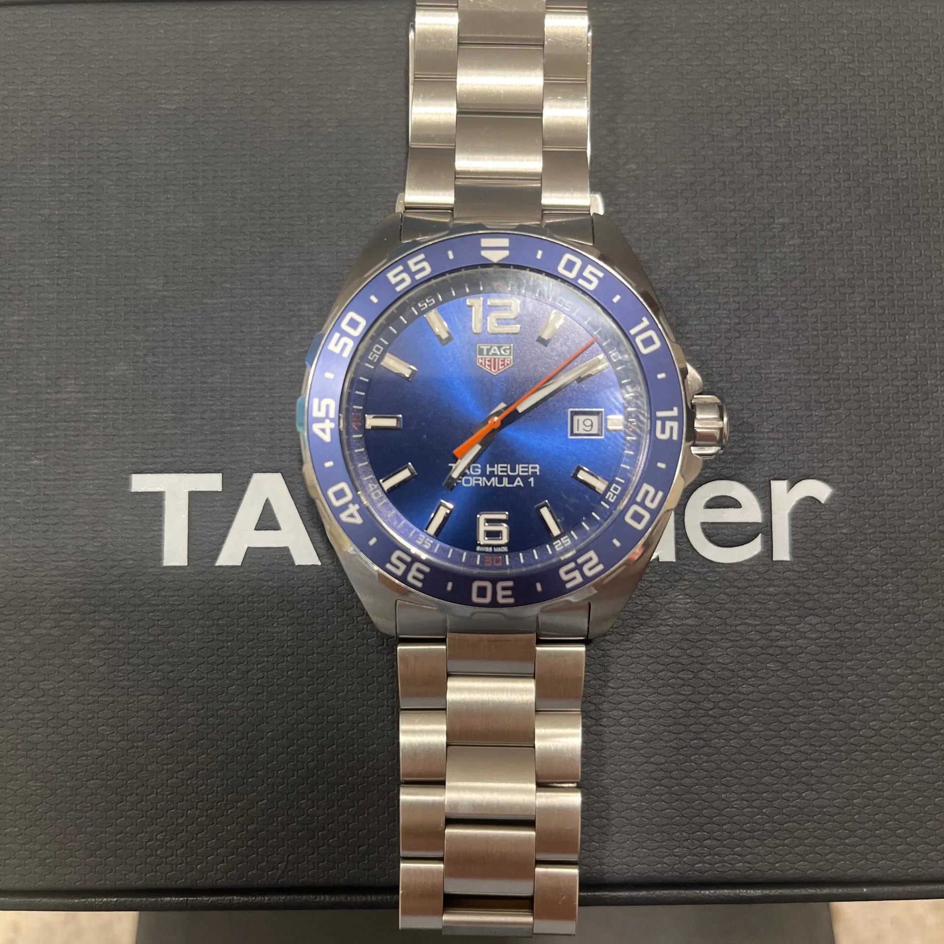 TAG Heuer Formula 1 Quartz WAZ1010.BA0842 43mm Stainless steel Blue