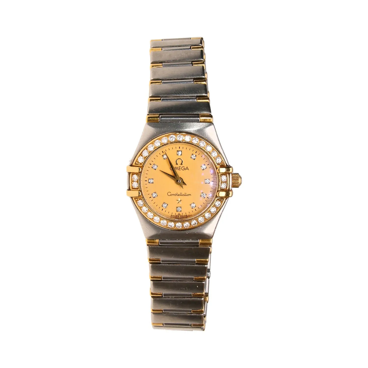 Omega Constellation 24mm Yellow gold and Stainless steel Gold