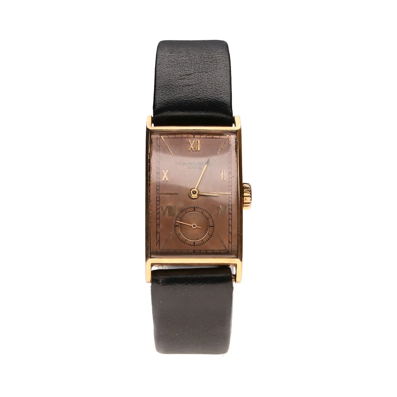 Patek Philippe 2mm 18ct Gold Brown