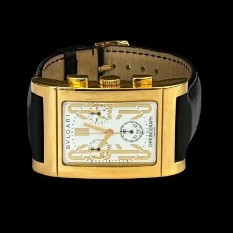 Bulgari Rettangolo RTC49G Yellow gold White 1