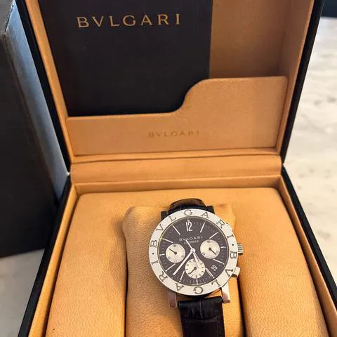 Bulgari Bulgari BB38SLCH 38mm Stainless steel Black