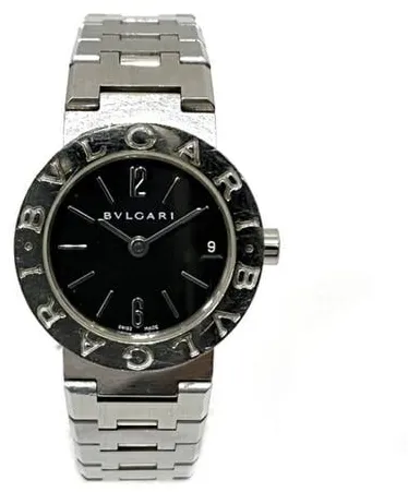 Bulgari Bulgari BB23SS 22mm Stainless steel Black