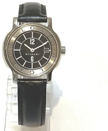 Bulgari Solotempo ST29S 29mm Stainless steel Black