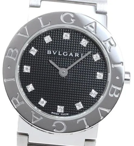 Bulgari Bulgari BB 26 SS 26mm Stainless steel Black