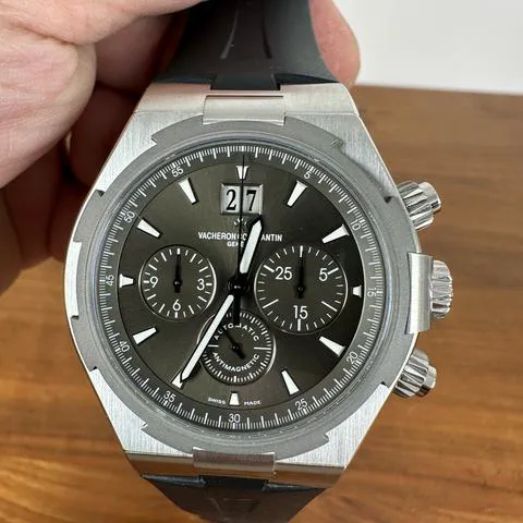 Vacheron Constantin Overseas Chronograph 49150/000W-9501 42mm Stainless steel Gray