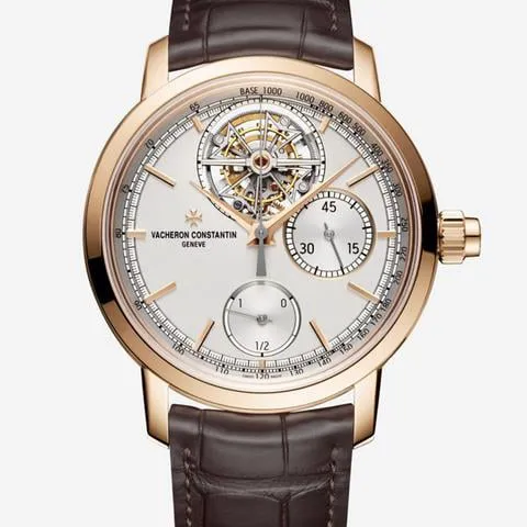 Vacheron Constantin Traditionnelle 5100T/000R-B623 Rose gold Silver