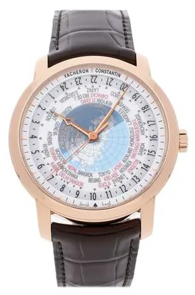 Vacheron Constantin Traditionnelle 86060/000R-9640 42mm Rose gold Silver