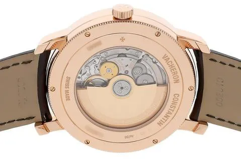 Vacheron Constantin Traditionnelle 86060/000R-9640 42mm Rose gold Silver 4