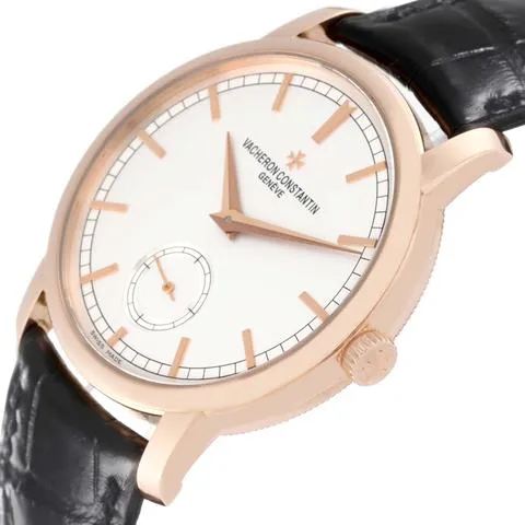 Vacheron Constantin Traditionnelle 82172/000R-9412 38mm Rose gold Silver 5