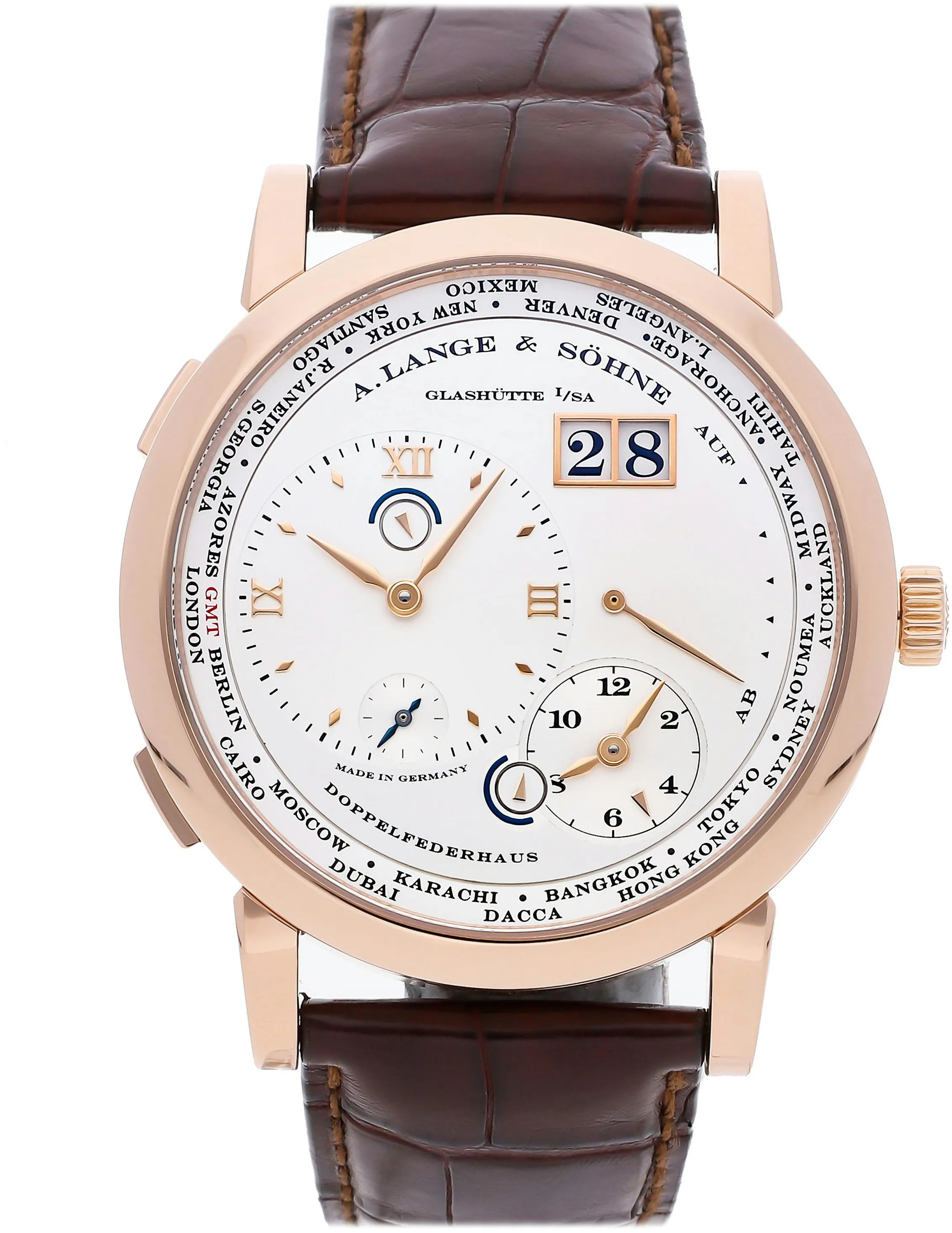 A. Lange & Söhne Lange 1 116.032 41mm Rose gold Silver