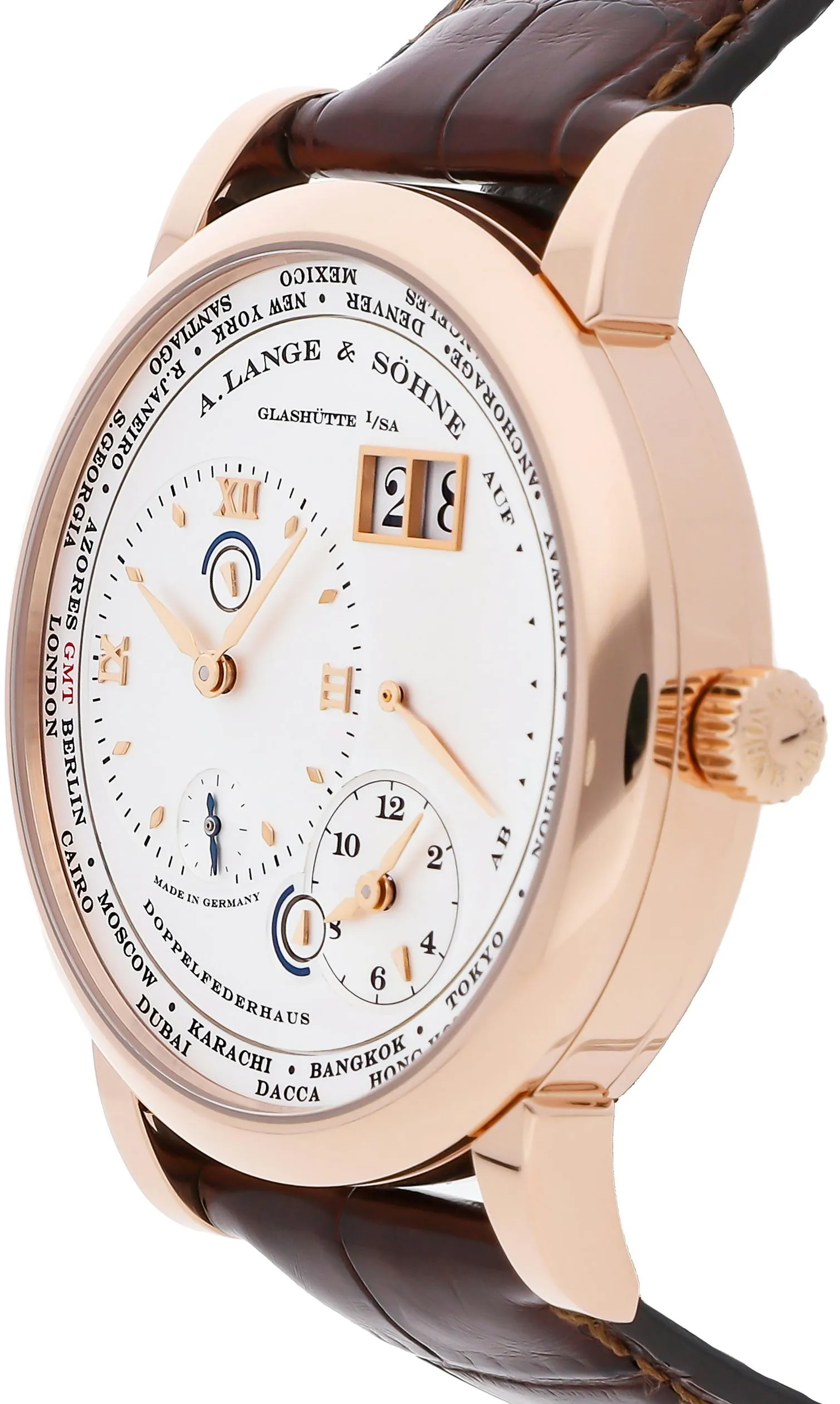 A. Lange & Söhne Lange 1 116.032 41mm Rose gold Silver 1