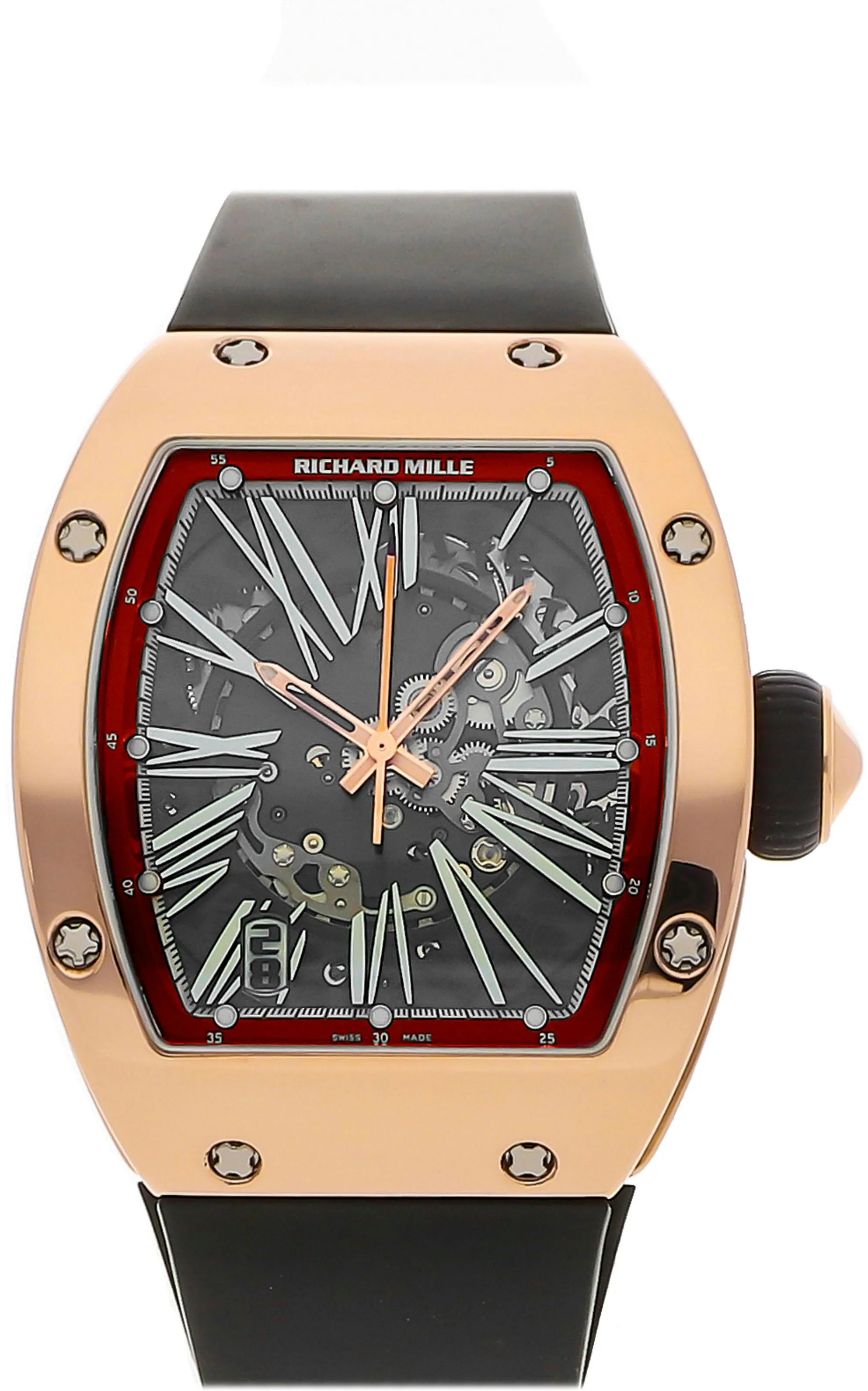 Richard Mille RM 023 RM023 AJ RG 38mm Rose gold Skeletonized