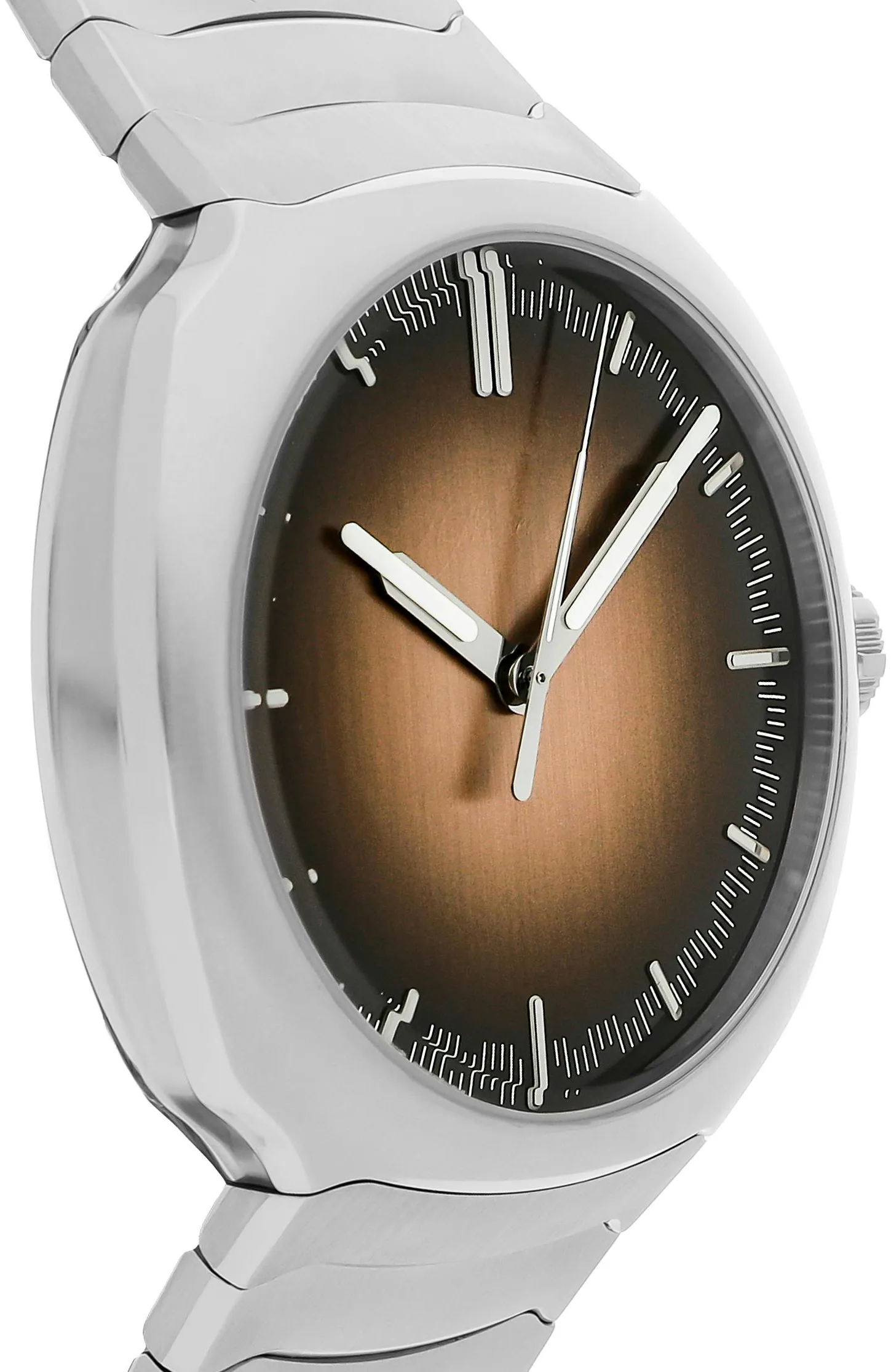 H. Moser & Cie. Streamliner Center Seconds 6200-1207 40mm Stainless steel Salmon 2