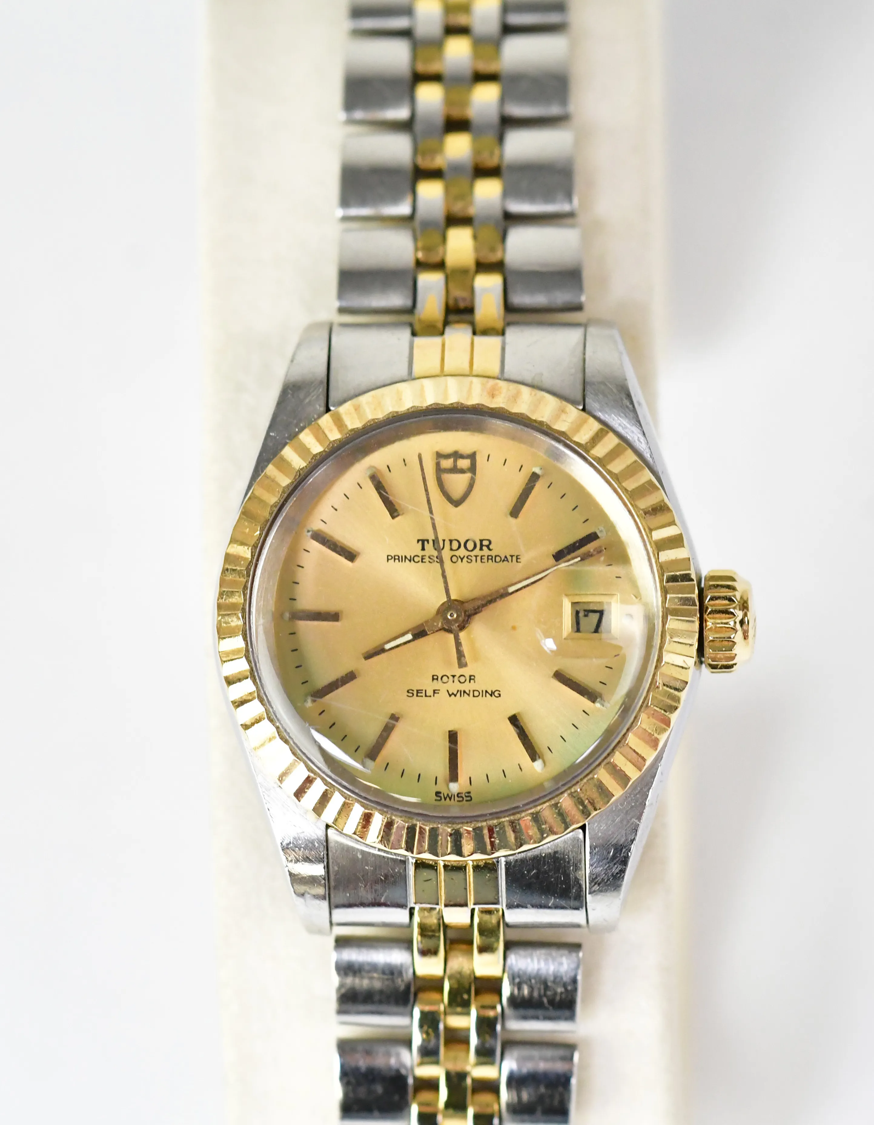 Tudor Prince Oysterdate Stainless steel Gold colored