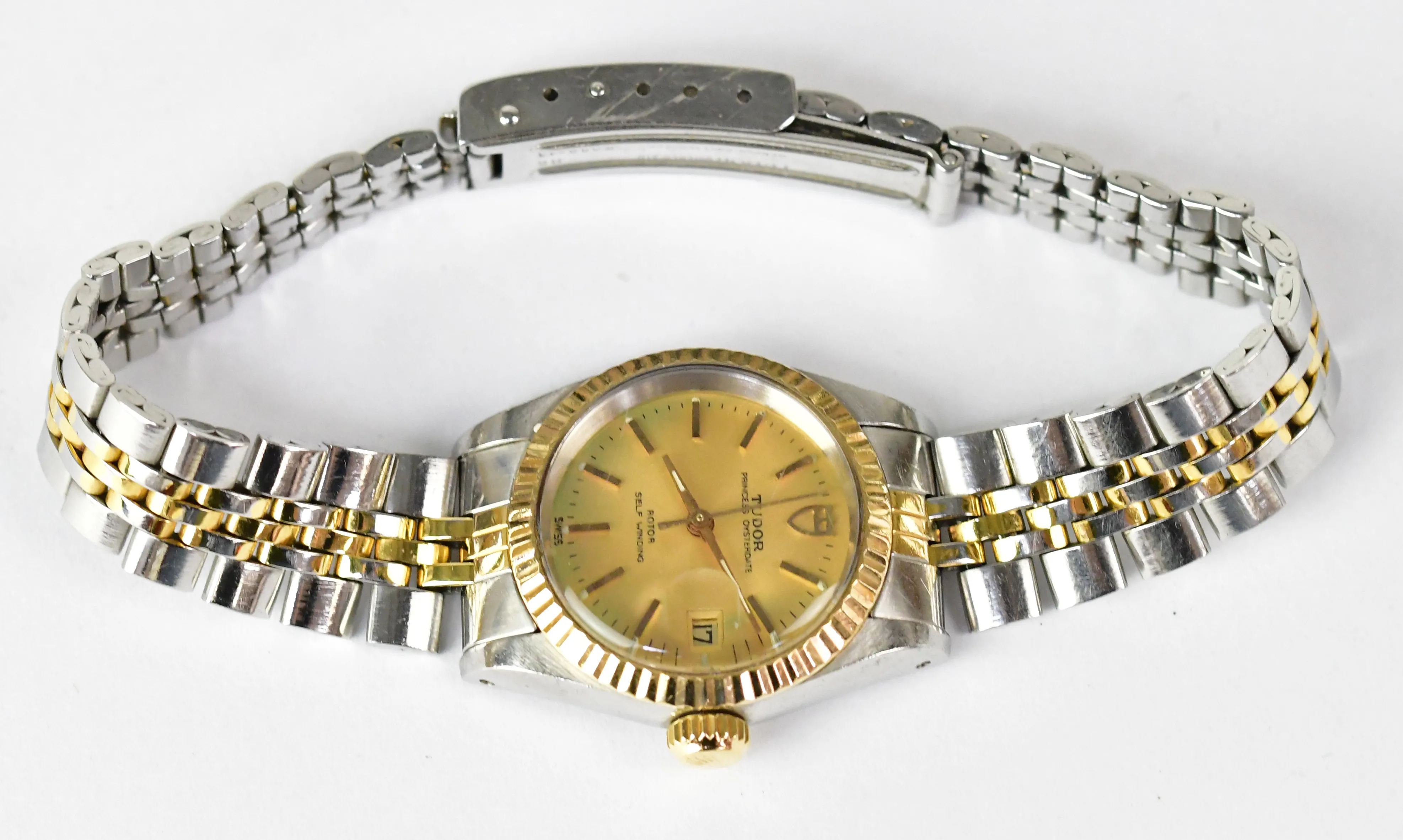 Tudor Prince Oysterdate Stainless steel Gold colored 1