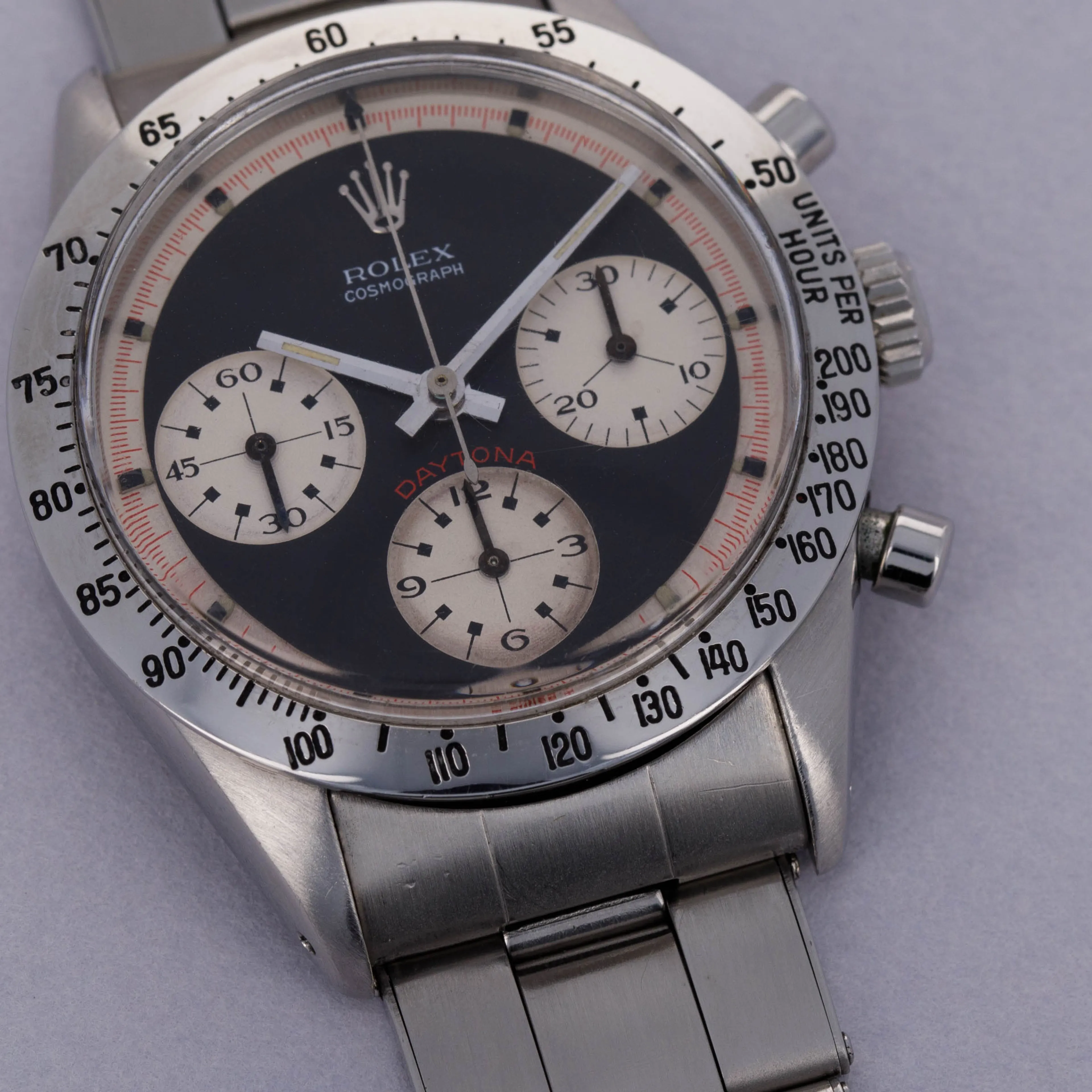 Rolex Daytona 6239 36.5mm Stainless steel Black 1