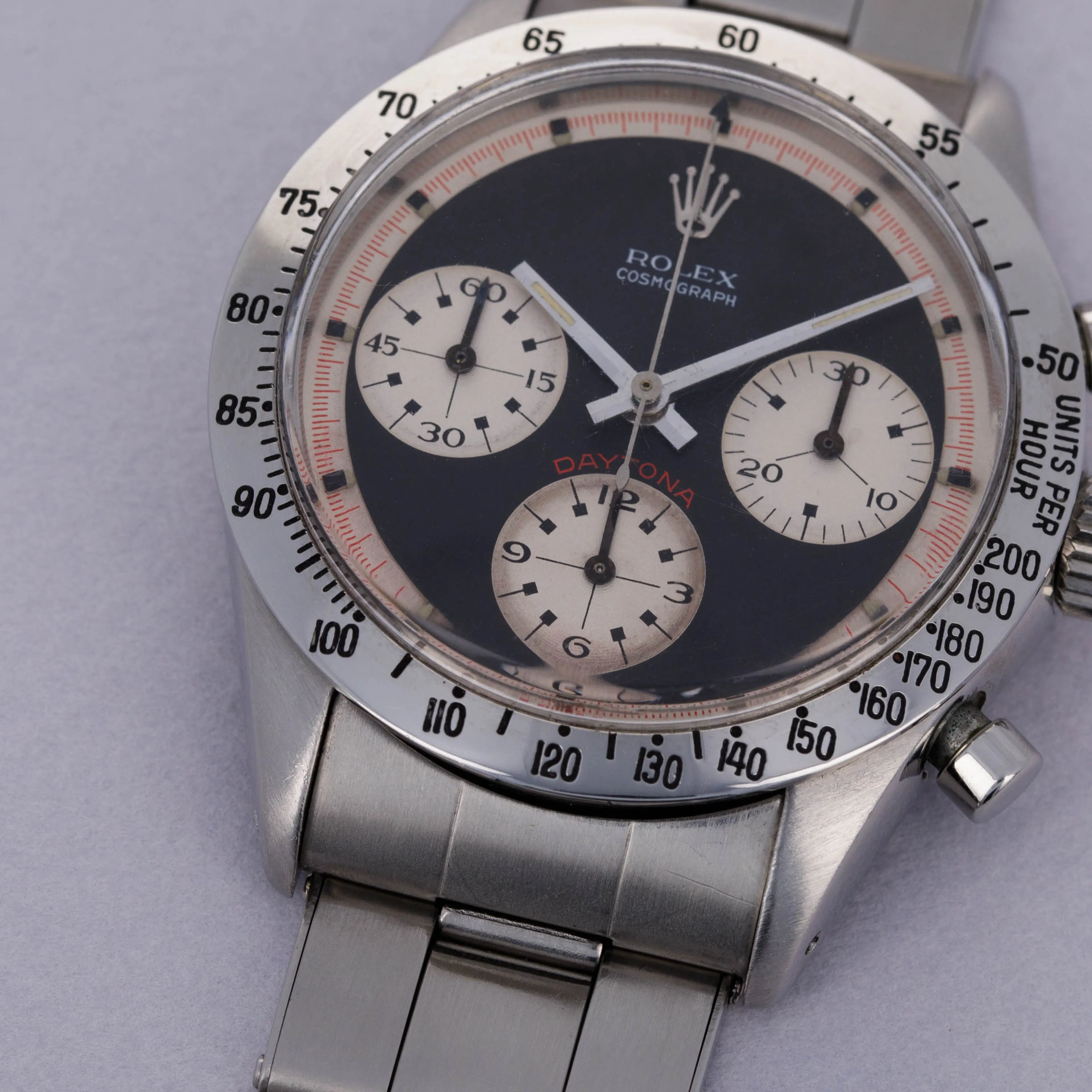 Rolex Daytona 6239 36.5mm Stainless steel Black 2