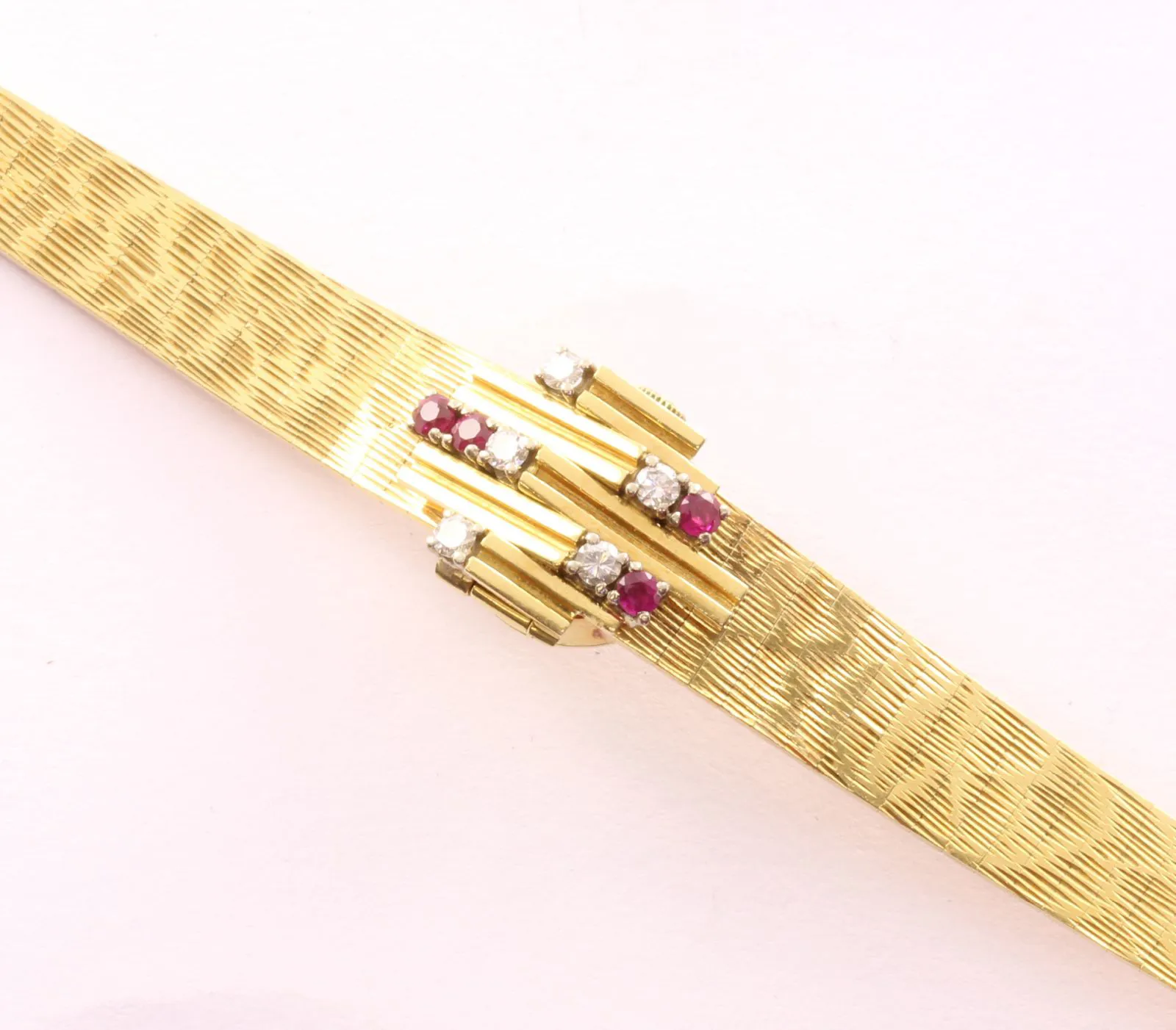 Longines 13mm Yellow gold and Diamond