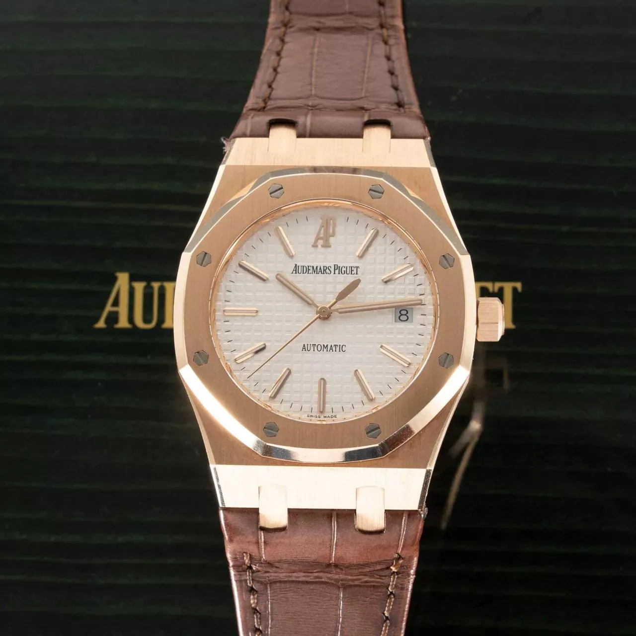 Audemars Piguet Royal Oak 15300OR.OO.D088CR.02 39mm Rose gold Silver