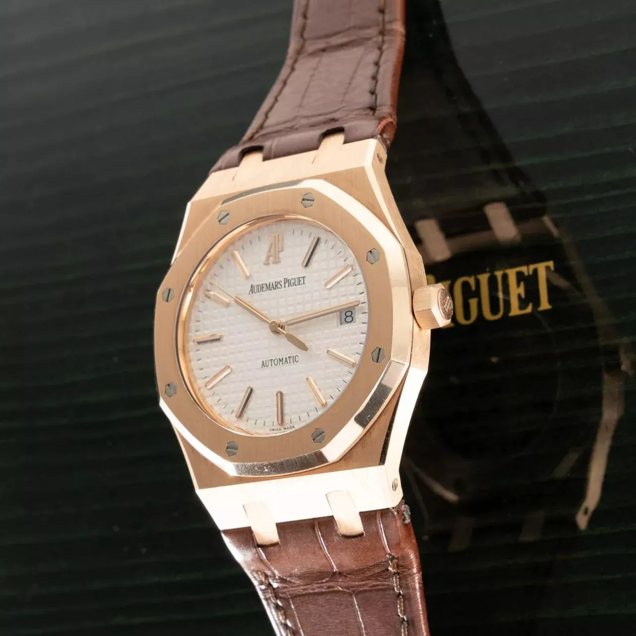 Audemars Piguet Royal Oak 15300OR.OO.D088CR.02 39mm Rose gold Silver 1