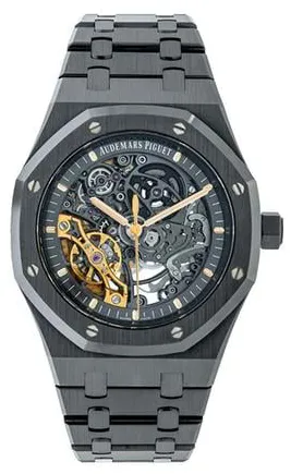 Audemars Piguet Royal Oak 15416CE.OO.1225CE.01 41mm Black ceramic Skeletonized