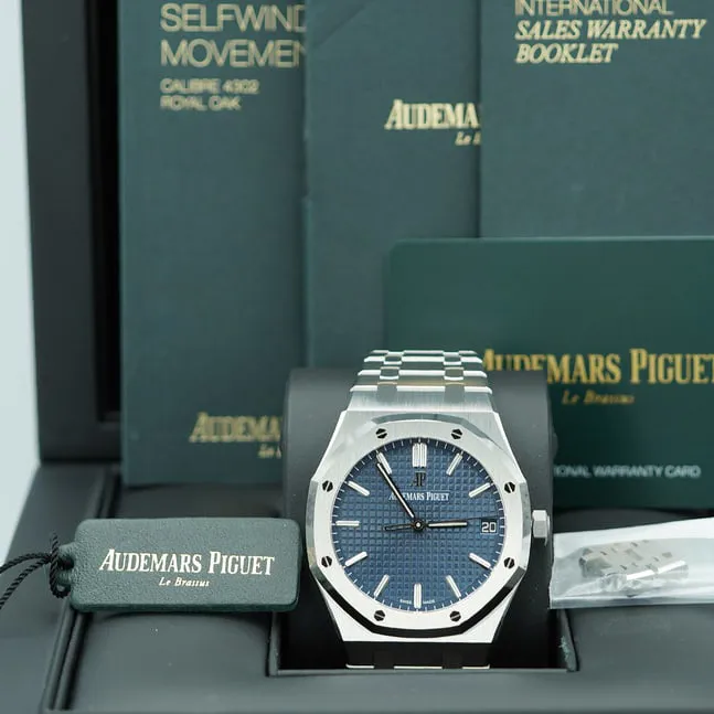 Audemars Piguet Royal Oak 15500ST.OO.1220ST.01 41mm Stainless steel Blue 7