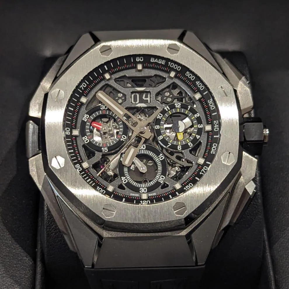 Audemars Piguet Royal Oak Concept 26650TI.OO.D013CA.01 43mm Titanium Skeletonized