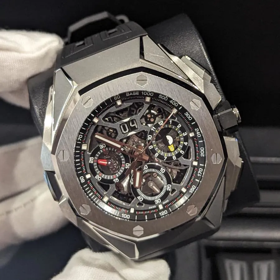 Audemars Piguet Royal Oak Concept 26650TI.OO.D013CA.01 43mm Titanium Skeletonized 2