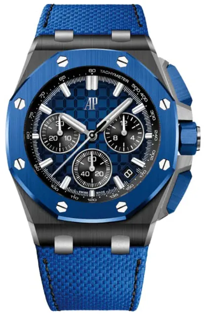 Audemars Piguet Royal Oak Offshore Chronograph 26420CE.OO.A043VE.01 43mm Ceramic Blue