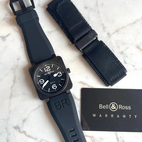 Bell & Ross BR 01-92 BR01-92-S 46mm Stainless steel Black