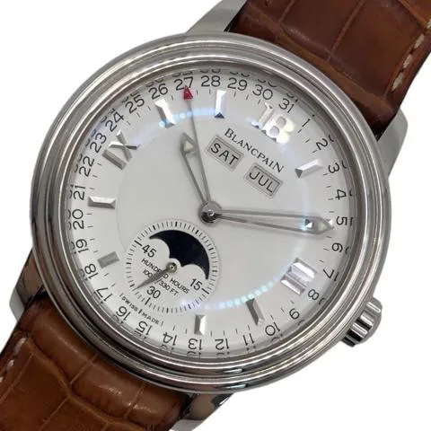 Blancpain Léman Moonphase 2763-1127a-53b 38mm White