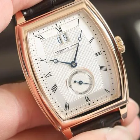 Breguet Héritage 5480br/12/996 39mm Rose gold Silver