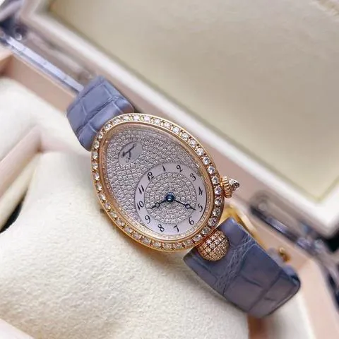 Breguet Reine de Naples 8928BA/8D/844.DD0D 33mm Yellow gold Silver 2