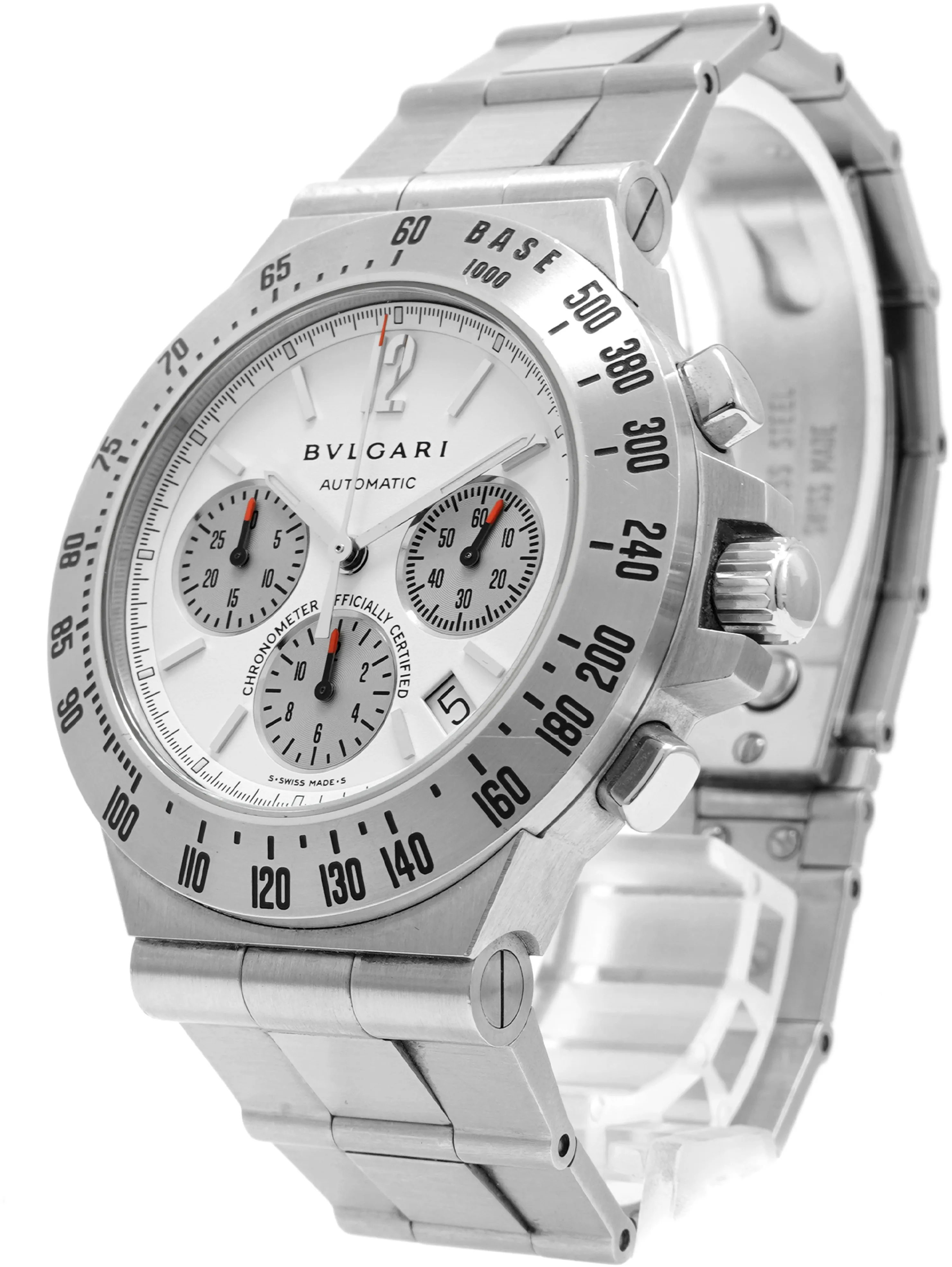 Bulgari Diagono CH 40 S TA 40mm Stainless steel 1