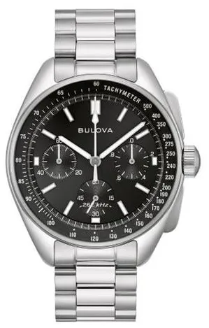 Bulova Lunar Pilot 96K111 43mm Stainless steel Black