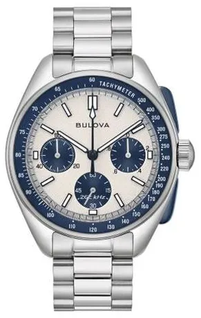 Bulova Lunar Pilot 98K112 43mm Stainless steel Silver