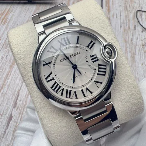 Cartier Ballon Bleu 36mm W6920046 36mm Stainless steel White