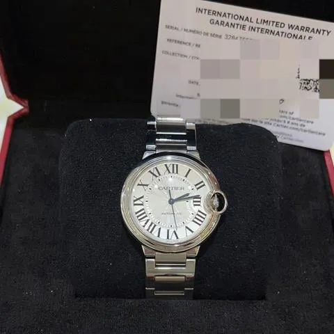 Cartier Ballon Bleu 36mm W6920046 36mm Stainless steel White 1